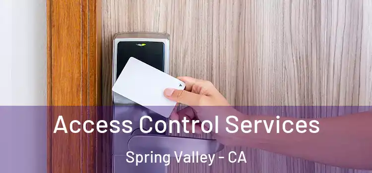 Access Control Services Spring Valley - CA