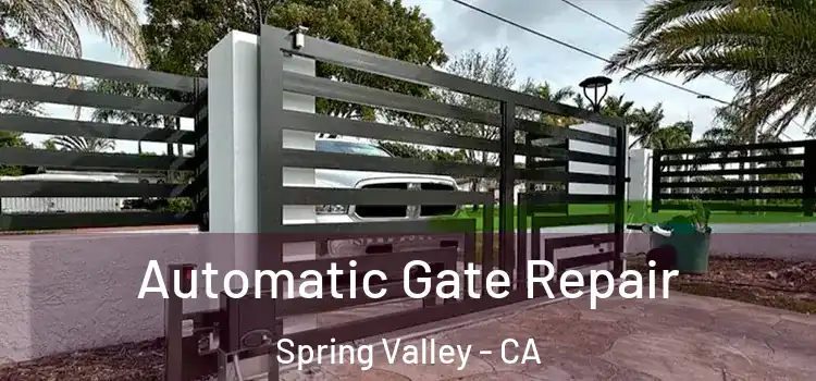 Automatic Gate Repair Spring Valley - CA