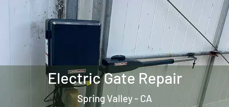  Electric Gate Repair Spring Valley - CA