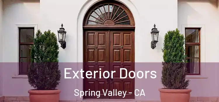  Exterior Doors Spring Valley - CA