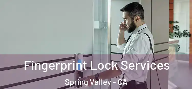  Fingerprint Lock Services Spring Valley - CA