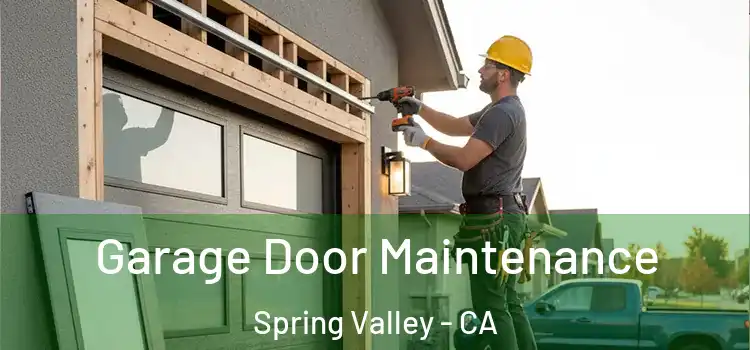  Garage Door Maintenance Spring Valley - CA