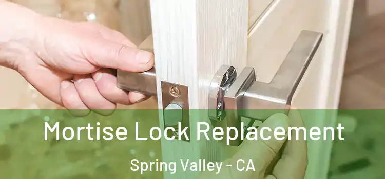Mortise Lock Replacement Spring Valley - CA