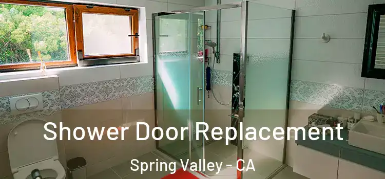 Shower Door Replacement Spring Valley - CA